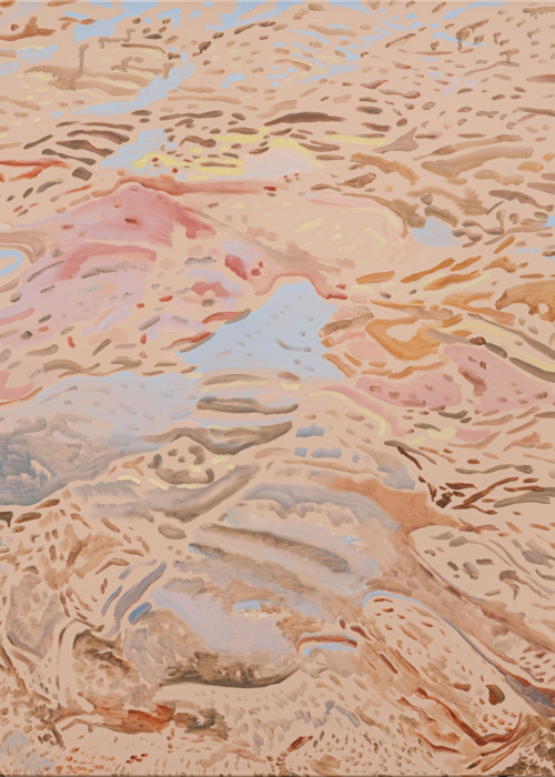 高雅婷，沙丘，2023，油彩畫布，97 x 130.5 cm